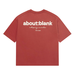 Box T-Shirt - Wine/Ecru