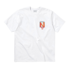 N Basketball Hoop Tee - White