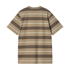 S/S Haynes T-Shirt-Haynes Stripe Leather