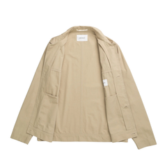 Arresskov Compact Cotton Overshirt - Utility Khaki