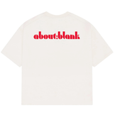 Haus T-Shirt - Oat/Red