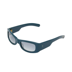 KAREEM - Solid Blue Ink / Grey Gradient Lens