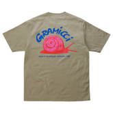Snail Tee - Khaki