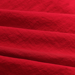 Crinkle Swim Shorts - Red