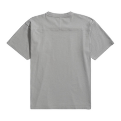 Simon Loose Organic Heavy Jersey N Patch T-Shirt - Weather Grey
