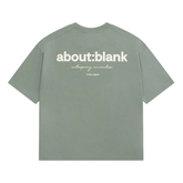 Box T-Shirt - Sage/Ecru