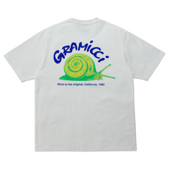 Snail Tee - White