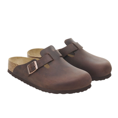 Boston Soft Footbed Oiled Leather - Habana