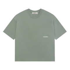 Box T-Shirt - Sage/Ecru