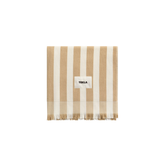 Beach Towel - Almond Stripes