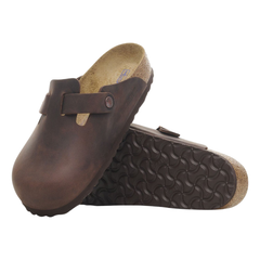 Boston Soft Footbed Oiled Leather - Habana