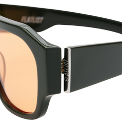 SHADE 02 - Solid Forest Dk Green/Solid Orange Lens