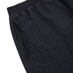 Seersucker Swim Short - Black