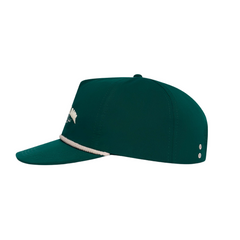Arched Logo Rope Cap - Epsom Green