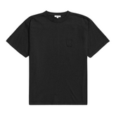 Simon Loose Organic Heavy Jersey N Patch T-Shirt - Black