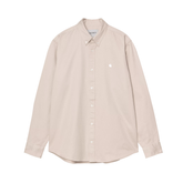 L/S Madison Shirt - Fleur De Sel/Wax