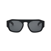 SHADE 02 - Solid Black/Solid Black Lens Lens