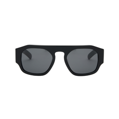 SHADE 02 - Solid Black/Solid Black Lens Lens