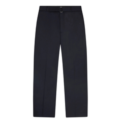 Relaxed Belted Trouser - Black