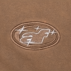 Angel Dust Zip Hoodie - Brown