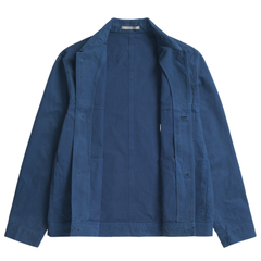 Marcus Canvas Overshirt - Workwear Blue