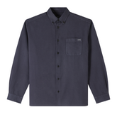 Chemise Mateo Logo Shirt - Bleu Acier