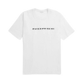 Simon Loose Organic Brush Bevel Logo - White