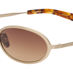 COHEN (ABOUT:BLANK) - Brushed Gold/Dark Tortoise/Brown Gradient Lens