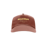 Box Cap - Brown/Gold