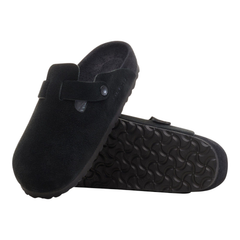 Boston EXQ Suede Leather - Black