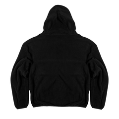 Alfresco Fleece Zip Hoodie - Black