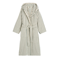 Hooded Bathrobe - Racing Green