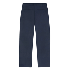 Relaxed Belted Trouser - Navy