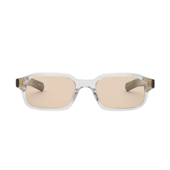 HANKY - Clear Crystal / Olive Horn / Peach Lens