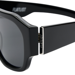 SHADE 02 - Solid Black/Solid Black Lens Lens