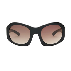 EZRA - Solid Black / Brown Gradient Lens