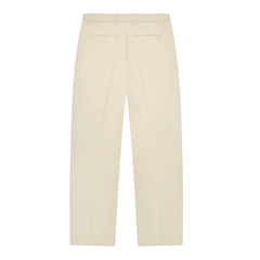 Everyday Pleated Trouser - Ecru