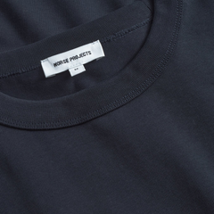 Simon Organic Arch Print T-Shirt - Dark Navy