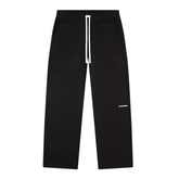 Pleated Sweatpant - Black/Ecru