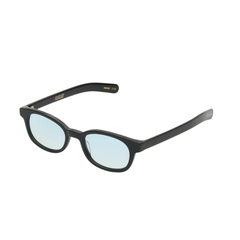 LE BUCHERON - Solid Black / Light Blue Gradient Lens