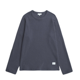 Eske Military Rib LS T-Shirt - Graphite