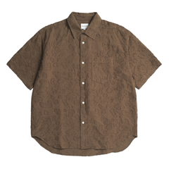 Ole Oversized Fil Coupe SS Shirt - Chestnut