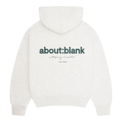 Box Hoodie - Grey Marl/Epsom Green