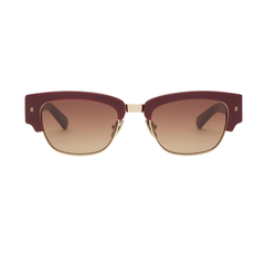 DEACON - Solid Bordeaux/Brown Gradient Lens