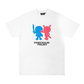 Cartoon Tee- White