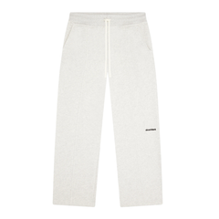 Pleated Sweatpant - Grey Marl/Black