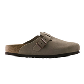 Boston Soft Footbed Suede Leather - Taupe