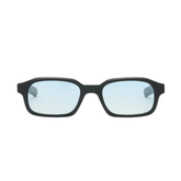 HANKY - Solid Black / Light Blue Gradient Lens