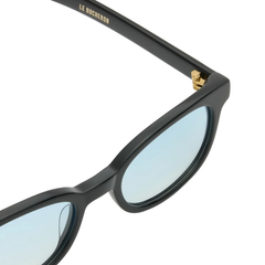 LE BUCHERON - Solid Black / Light Blue Gradient Lens