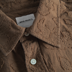 Ole Oversized Fil Coupe SS Shirt - Chestnut